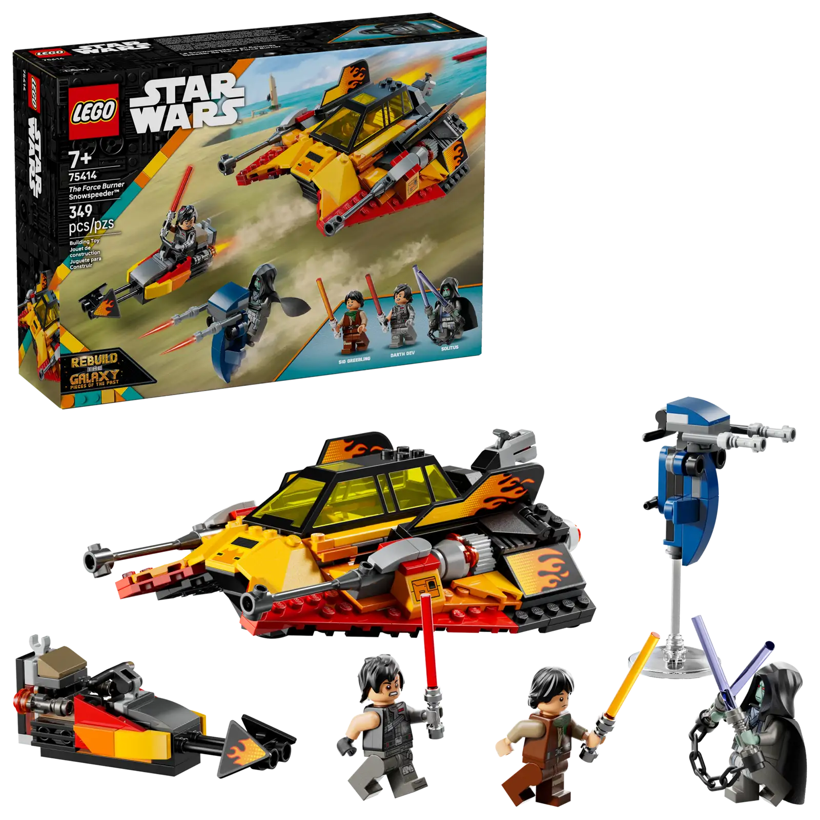 LEGO® Star Wars™ The Force Burner Snowspeeder™ 75414