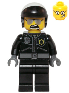 TLM098 Bad Cop - Head with Crooked Smile