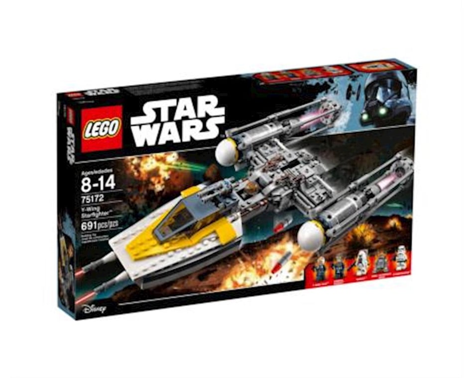 Star Wars Y-wing Starfighter LEGO 75172 Certified