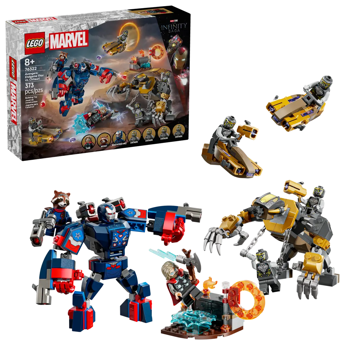 LEGO® Marvel Avengers: Endgame Thor vs. Chitauri 76322