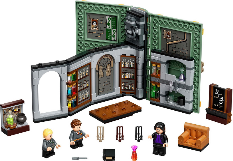 Lego 76363 Hogwarts Moment: Potions Class Harry Potter, Retired, Certified in white box, Used