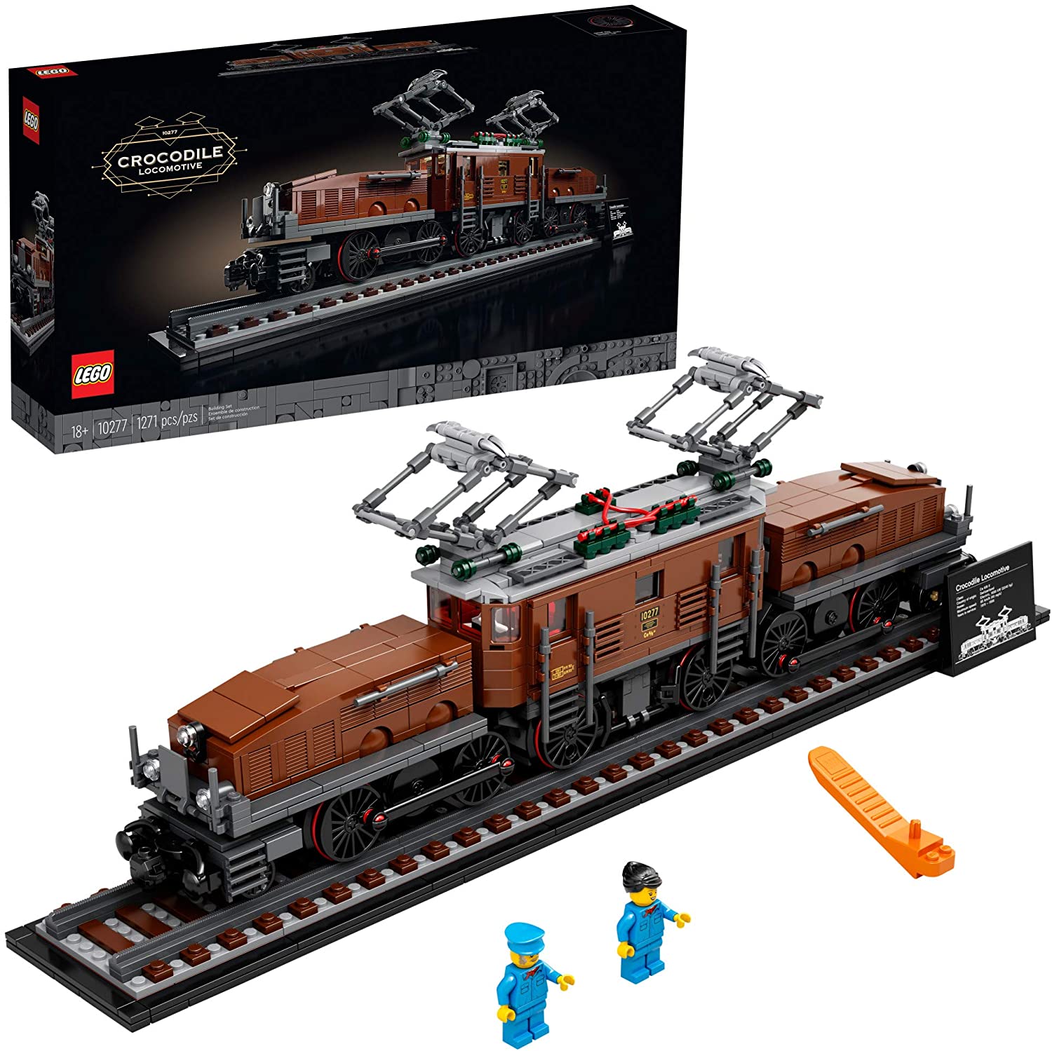 10277 Crocodile Locomotive (Retired) (New Sealed)