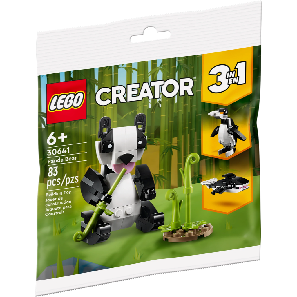 30641 Panda Bear Polybag