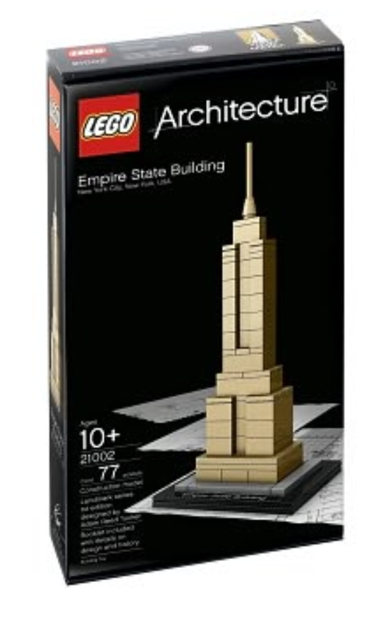 21002 Empire State Building, Retired, Certified in original box, Pre-Owned
