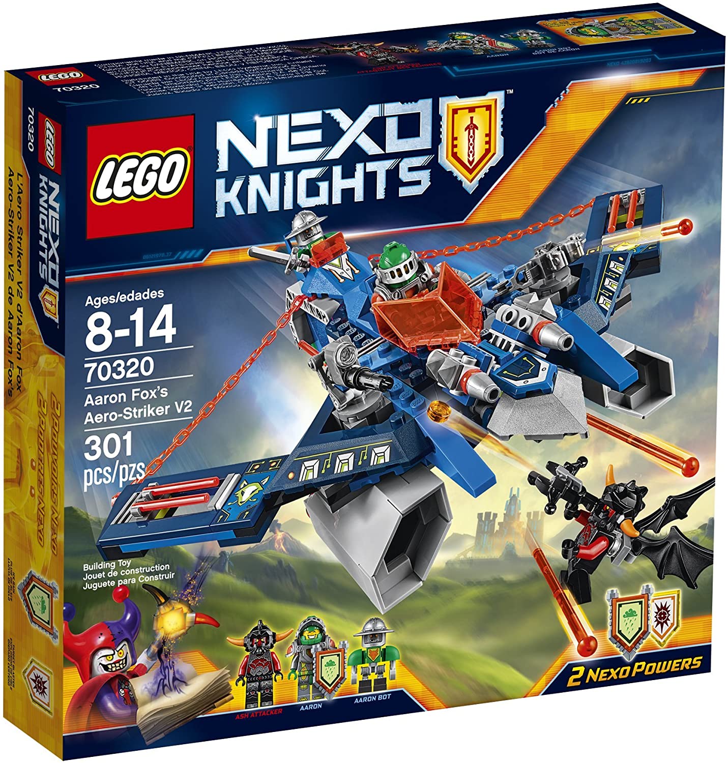 70320 Aaron Fox's Aero-Striker V2 (Certified Complete)(Retired)