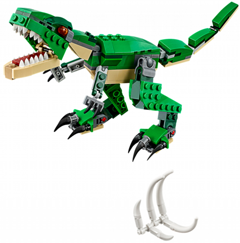 Mighty Dinosaurs - LEGO 31058 Certified (used) in plain white box