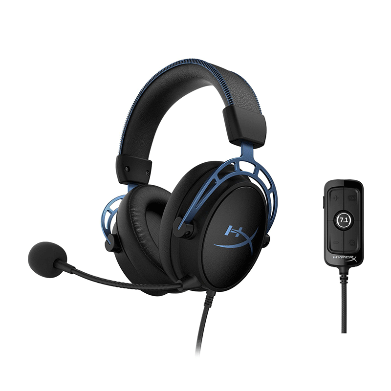 HyperX Cloud Alpha S Gaming Headset Blue with 7.1 Surround Sound [HX-HSCA-BL/WW]