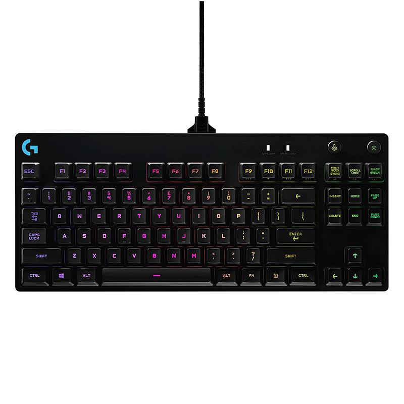 Logitech Pro X Gaming Keyboard (GX Blue Clicky)