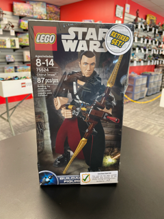Star Wars Chirrut Imwe Buildable Figure Certified Retired in original box