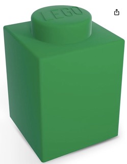 LP39 LEGO Classic 1x1 Silicone Brick Nitelite Green