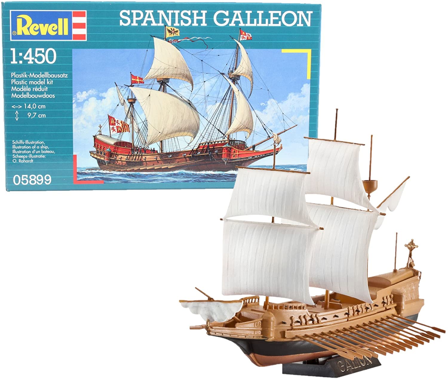 Spanish Galleon 1/450 Scale Model Kit