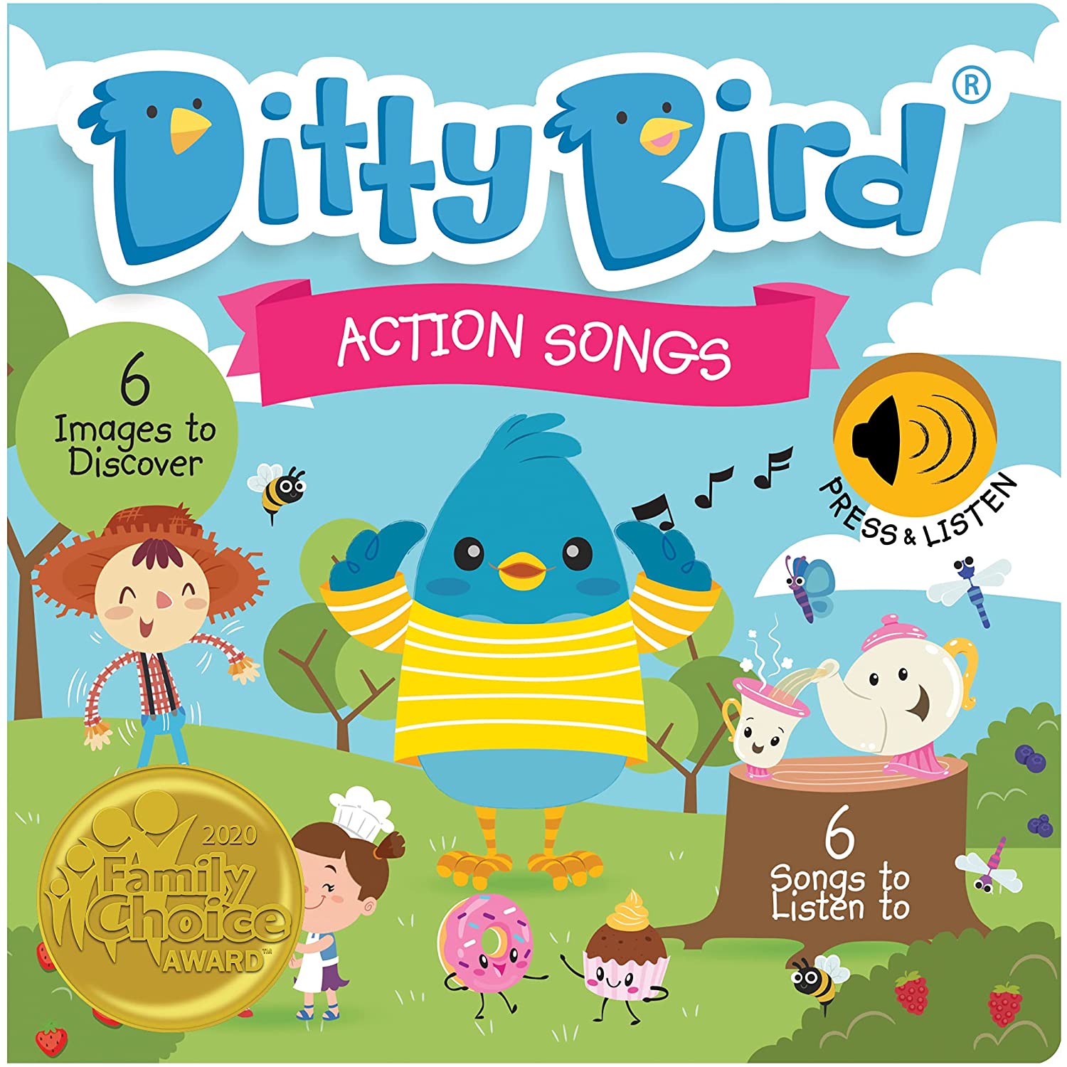 Ditty Bird Book - Action Songs