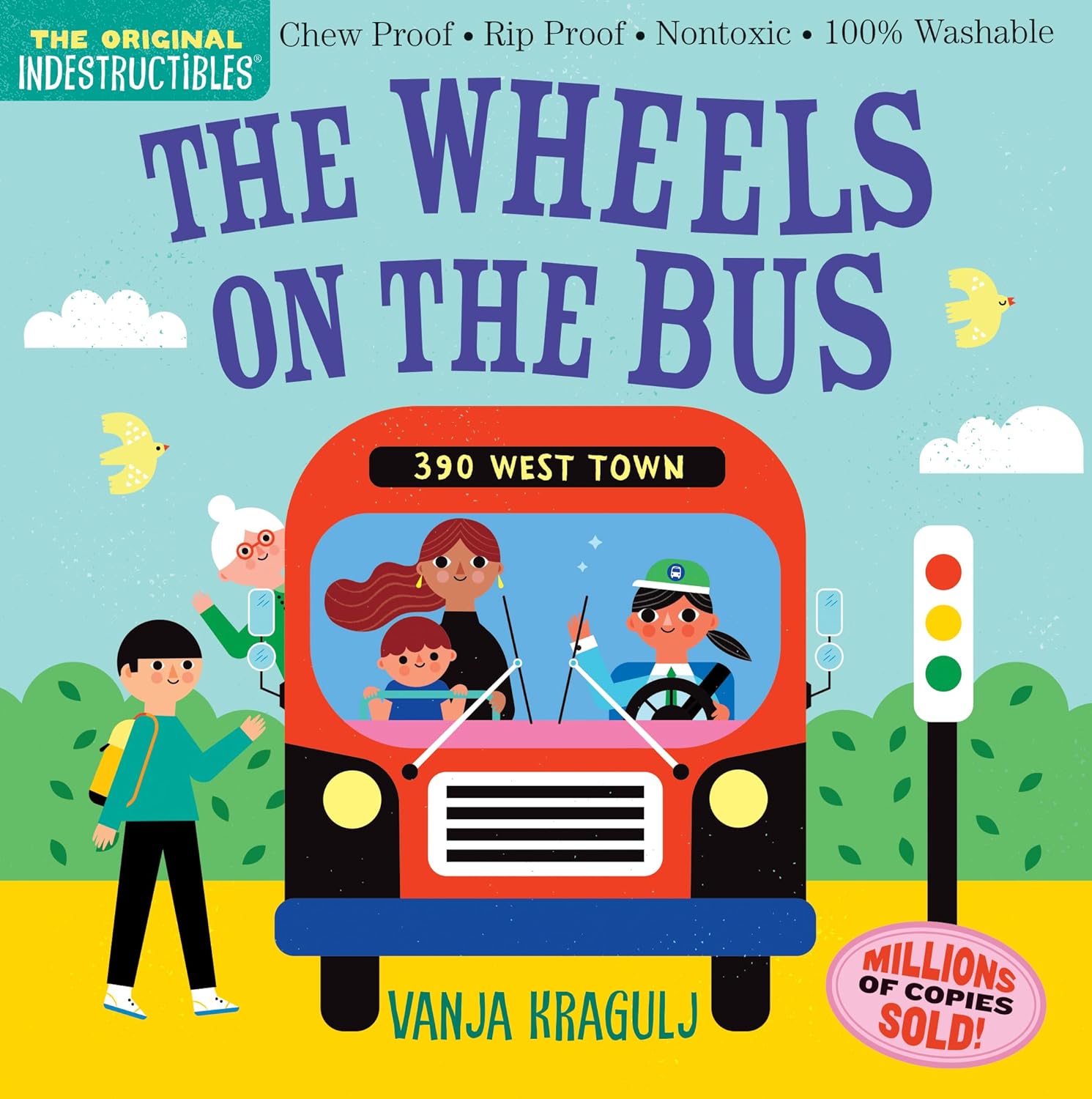 INDESTRUCTIBLES - The Wheels on the Bus Book