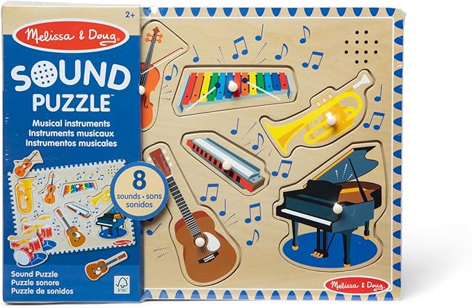 Melissa & Doug 50218 Musical instruments Sound Puzzle