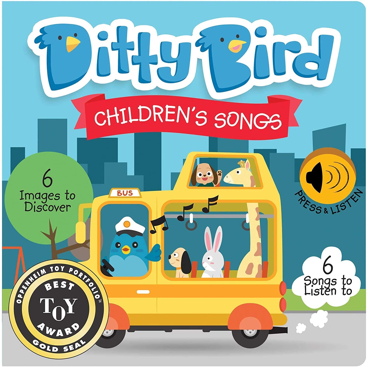 Ditty Bird Book - Children's Songs