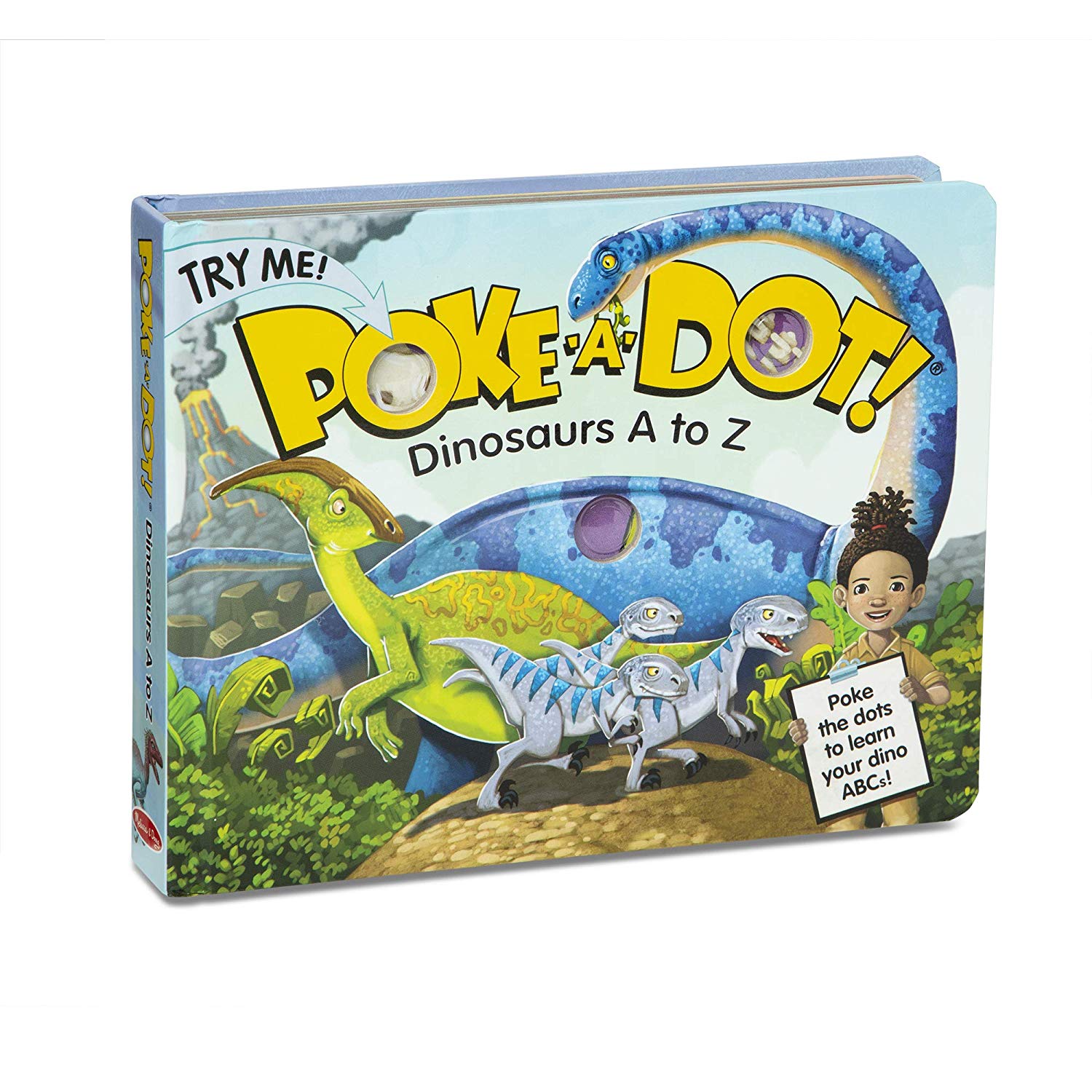 Melissa & Doug 31347 Poke a Dot: Dinosaurs A to Z