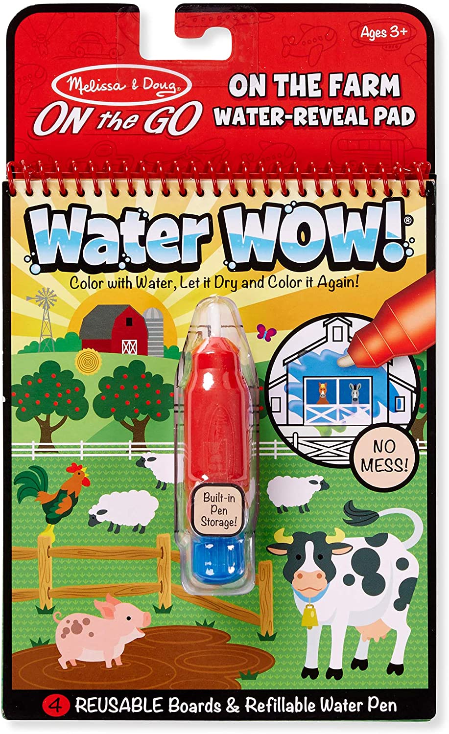 Melissa & Doug 51111 Water Wow On The Farm