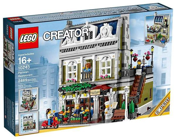 10243 LEGO Modular Parisian Restaurant (Retired) (Certified Complete)