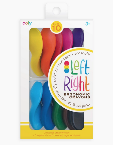 Left & Right Crayons