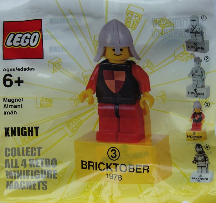 2856225 Magnet Set, Minifigure Retro Classic Knight