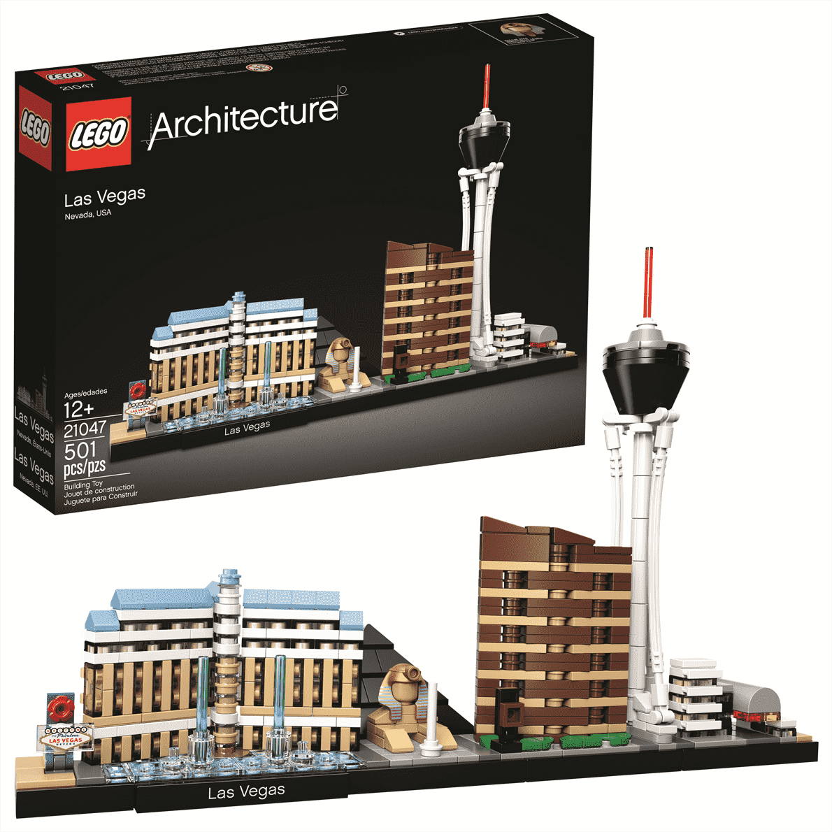 21047 Las Vegas, Retired, Certified in white box, Pre-Owned