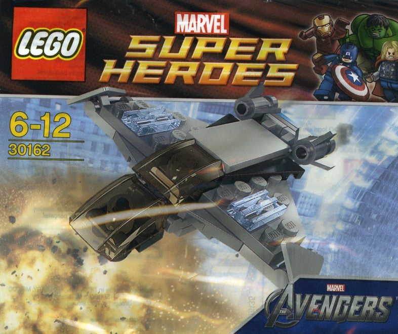 30162 Quinjet Polybag (Retired) (New Sealed)