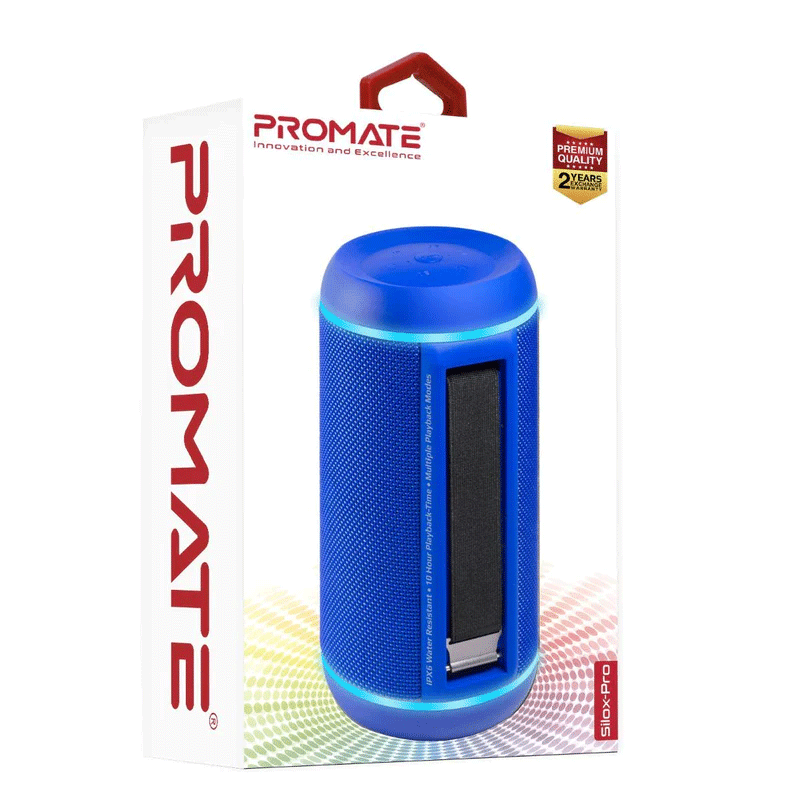 Promate Silox-Pro 30W Truly Wireless Speaker with LED Lights