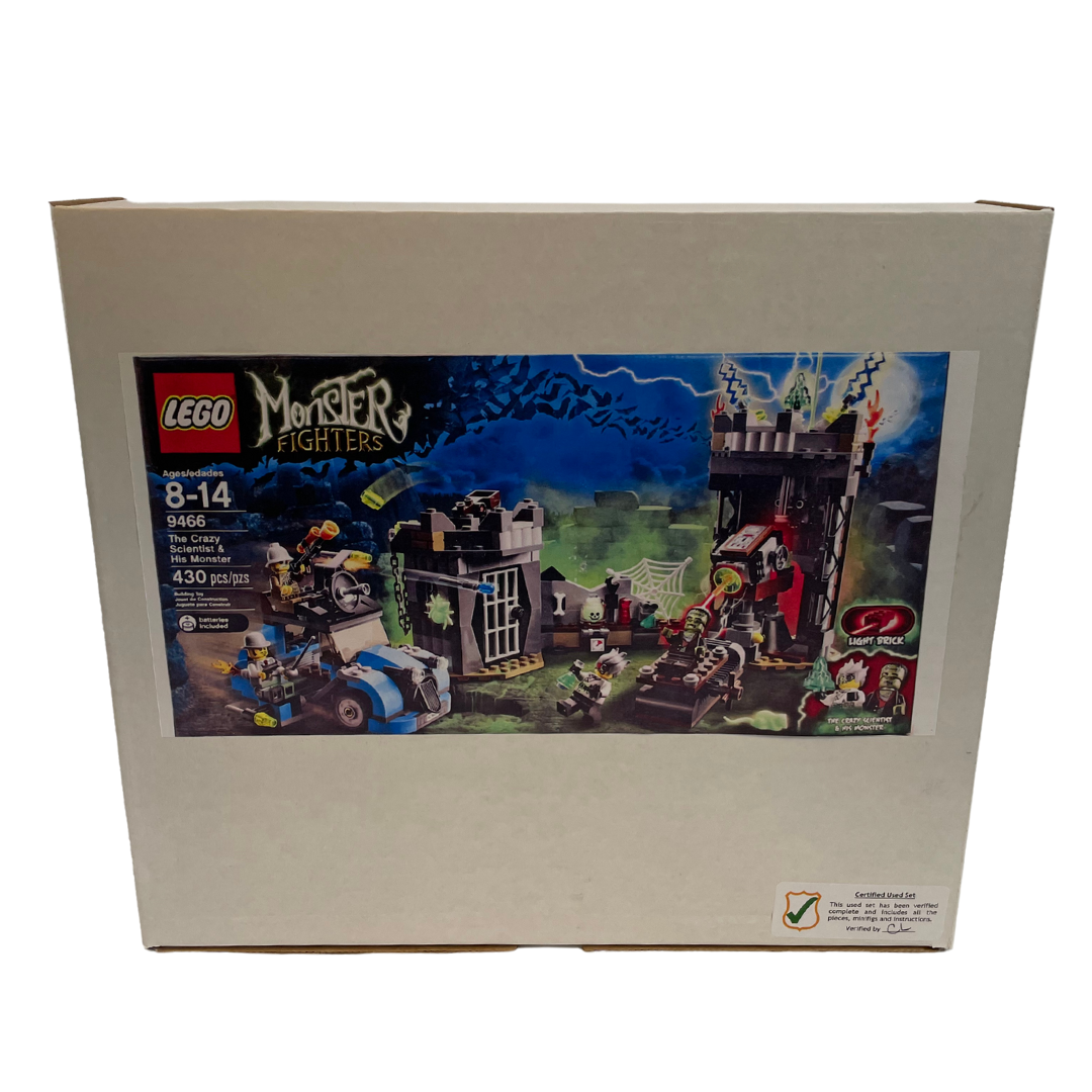The Crazy Scientist & His Monster - Monster Fighters - USED