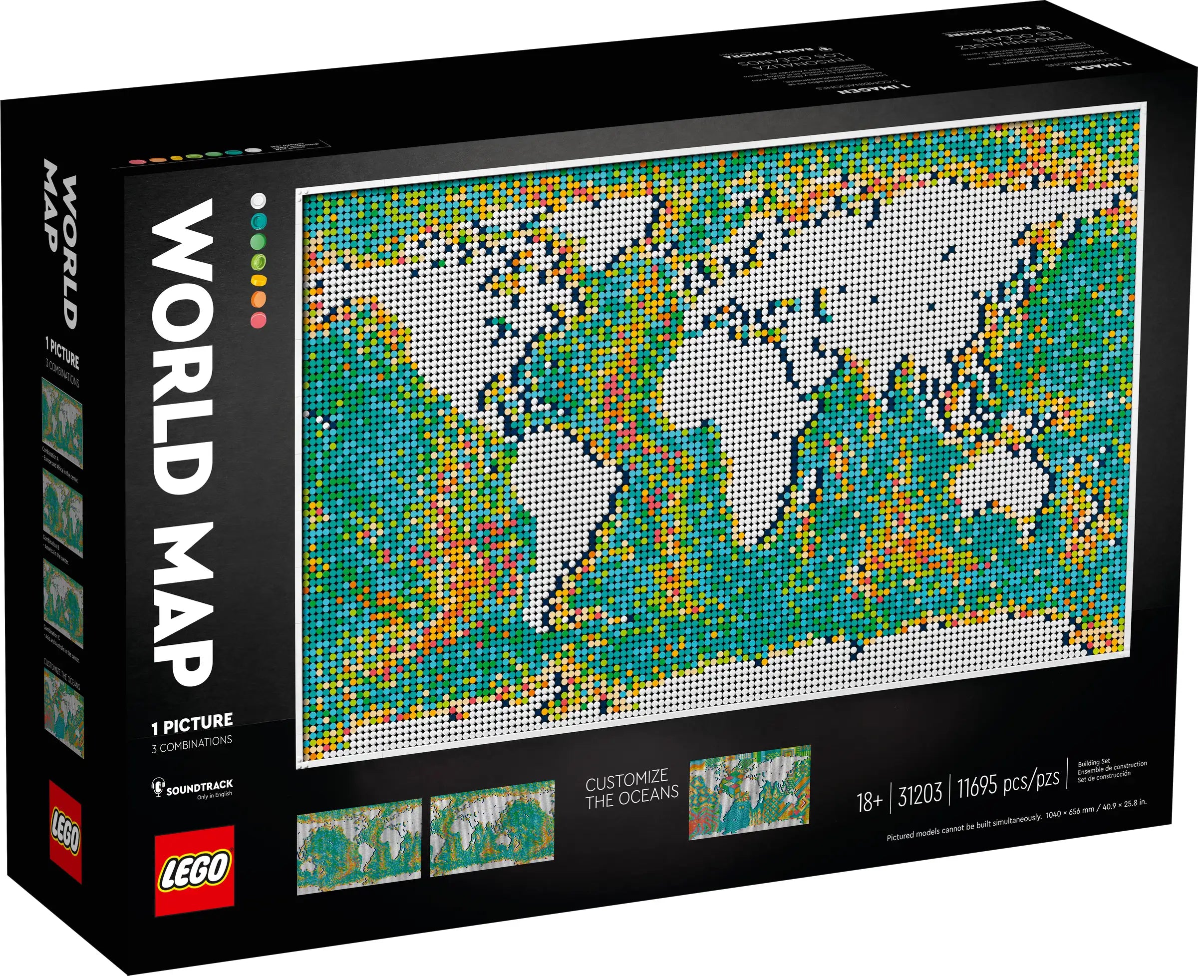 31203 LEGO Art World Map