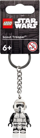 854246 Scout Trooper (Black Arms, Printed Legs) Key Chain
