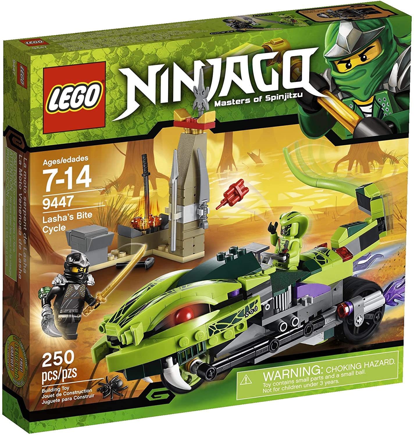 9447 Lasha’s Bite Cycle (Retired) (New Sealed)