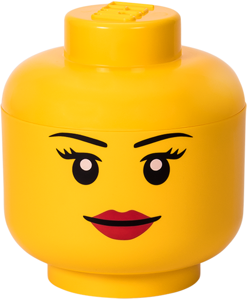 40321725 LEGO Storage Head Large Girl