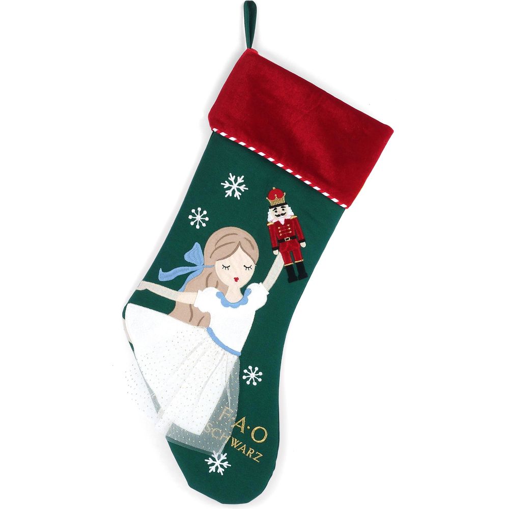 Nutcracker Clara Stocking
