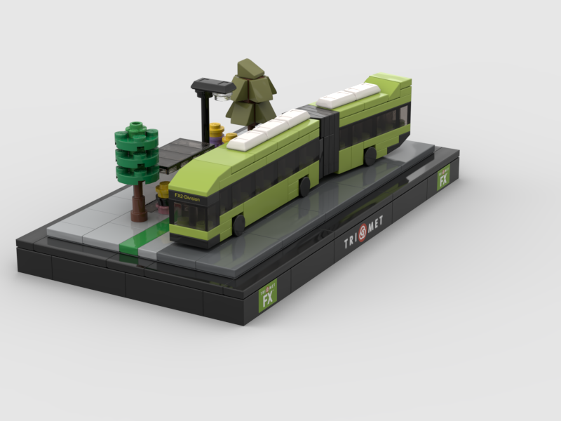 TriMet FX Microscale Bus (Custom)