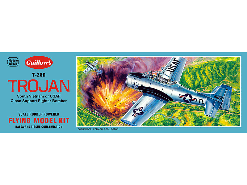 T-28D Trojan Balsa Wood Kit