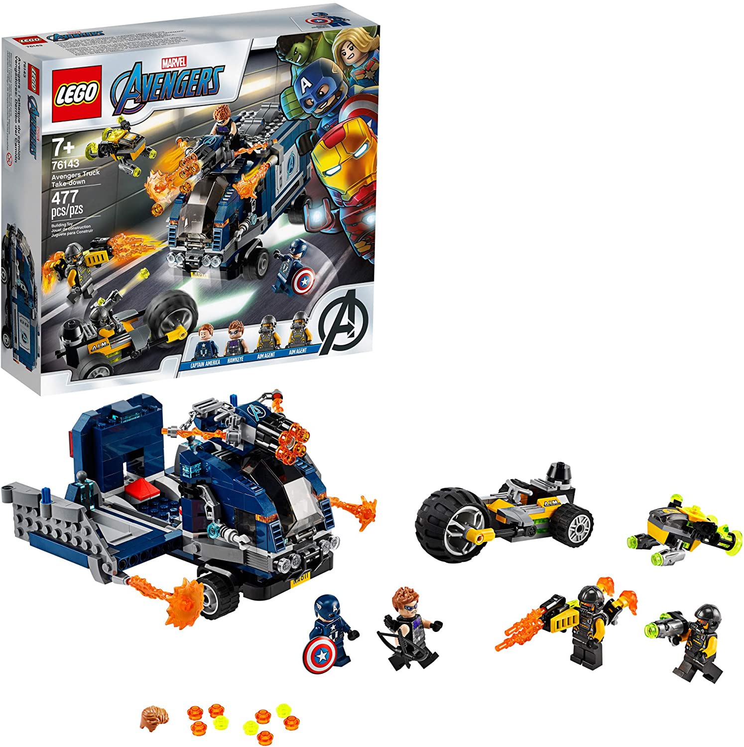 76143 Avengers Truck Takedown (Retired) (New Sealed)