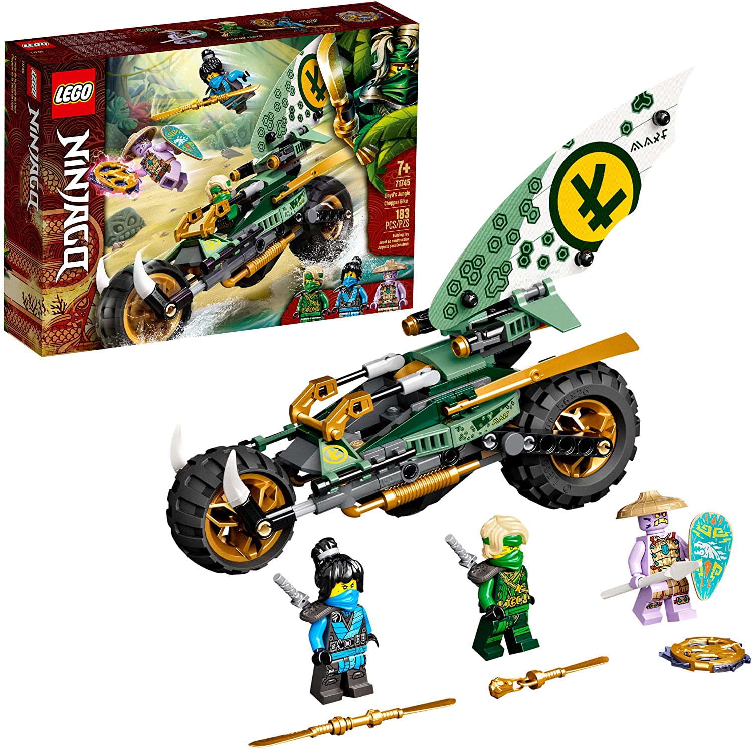 71745 Ninjago Lloyd's Jungle Chopper Bike