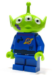 TOY014 Alien - Dark Purple Splotch on Face
