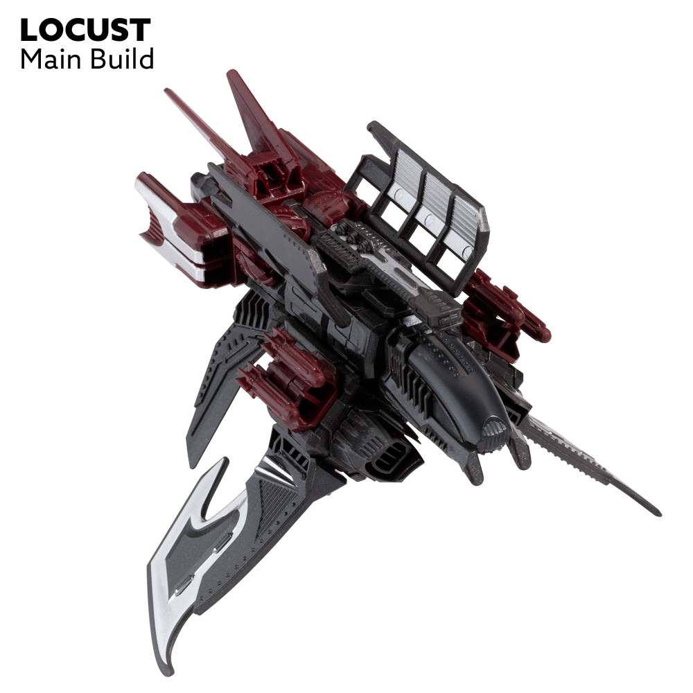 Snap Ships Locust K.L.A.W. Stealth Craft Kit