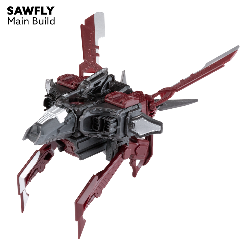 Snap Ships Sawfly K.L.A.W. Minelayer Kit