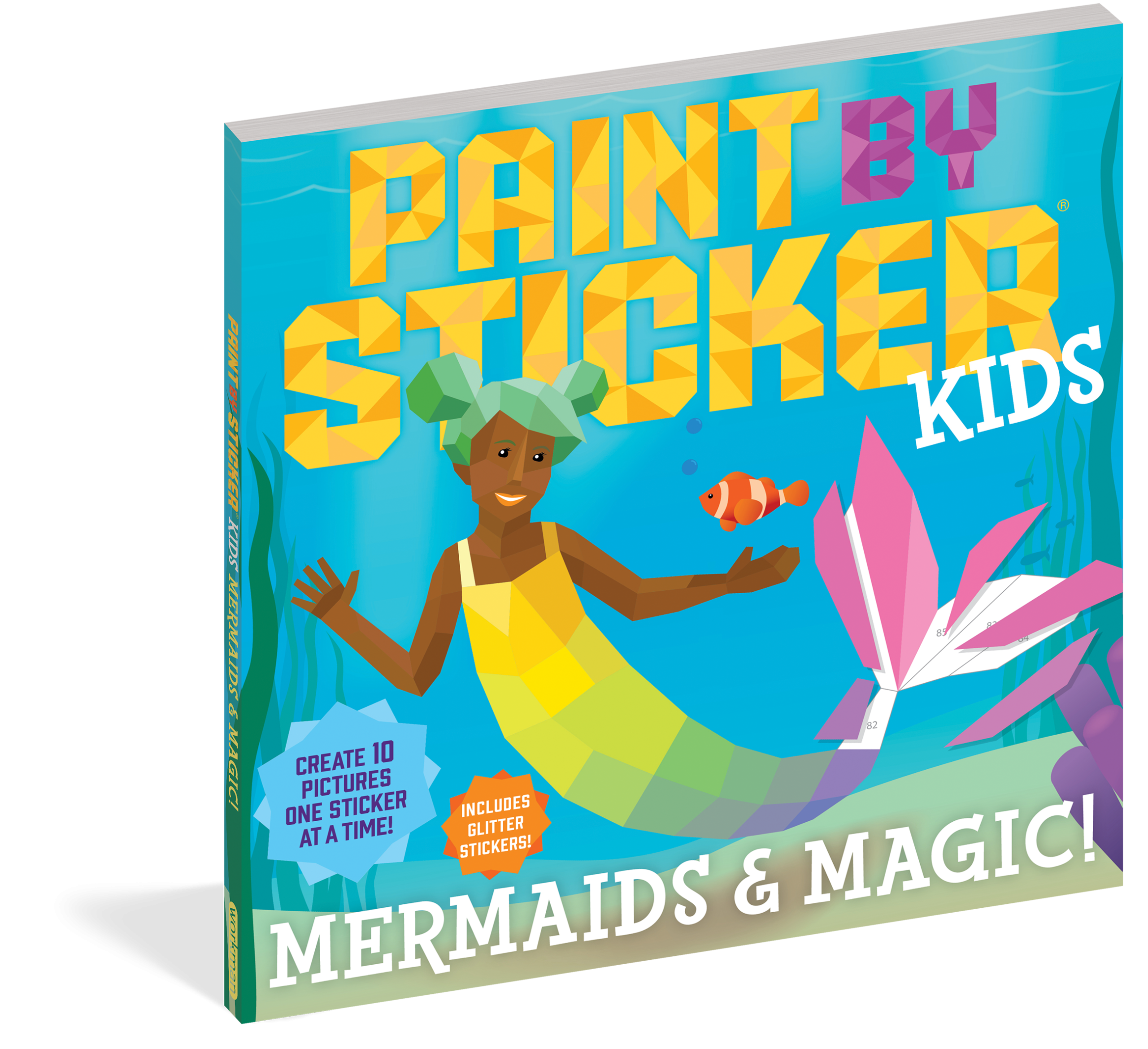 Paint By Sticker Kids: Mermaids and Magic!