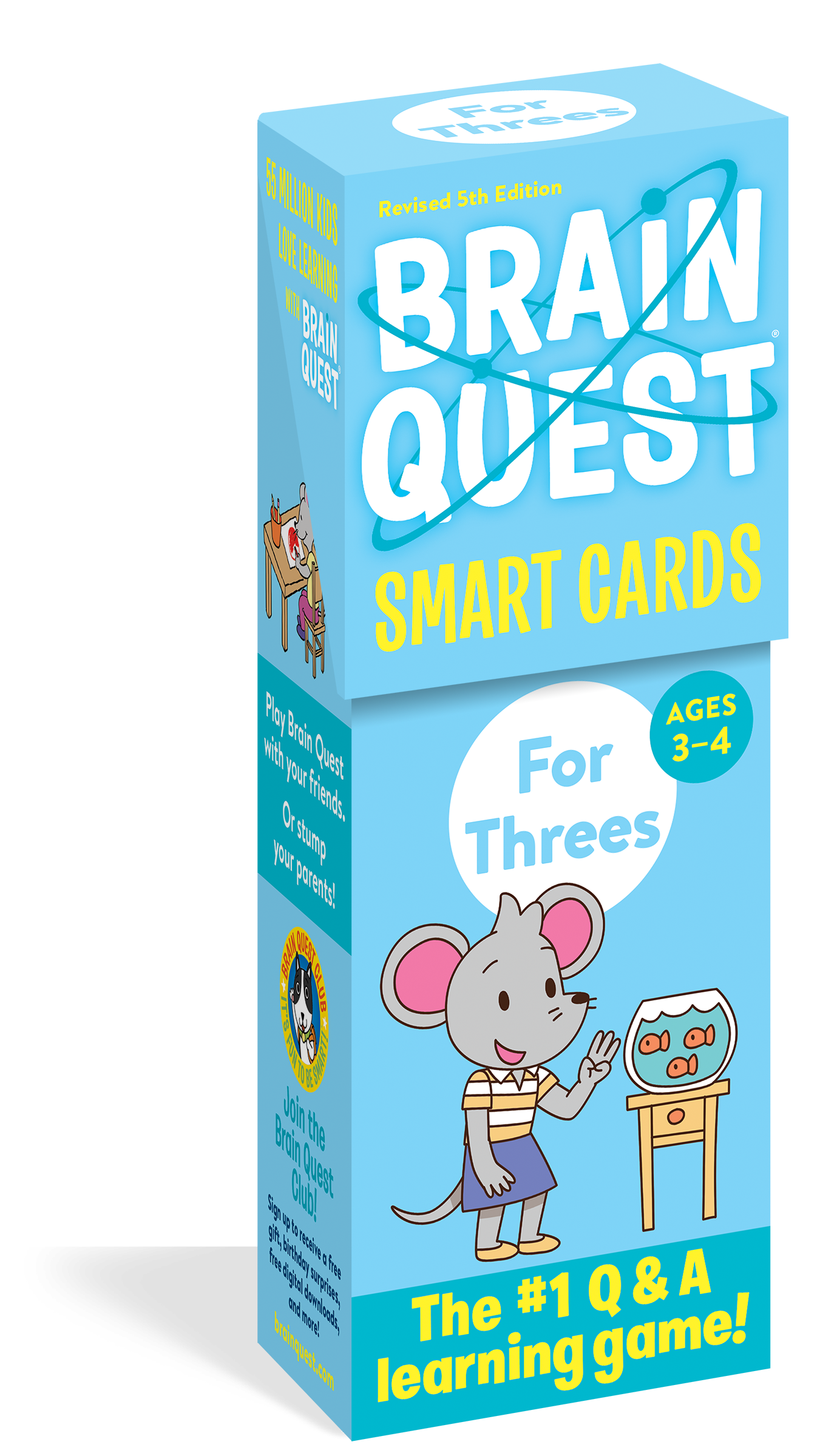 Brain Quest For Threes Smart Cards Revised 5th Edition
