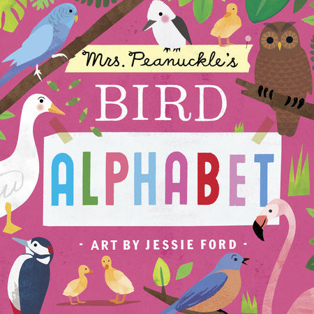 Mrs. Peanuckle's Bird Alphabet Board Book