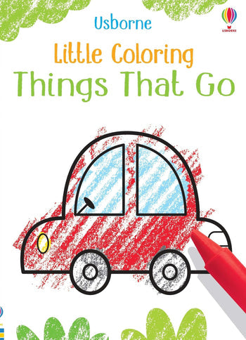 Little Coloring Book- Things That Go