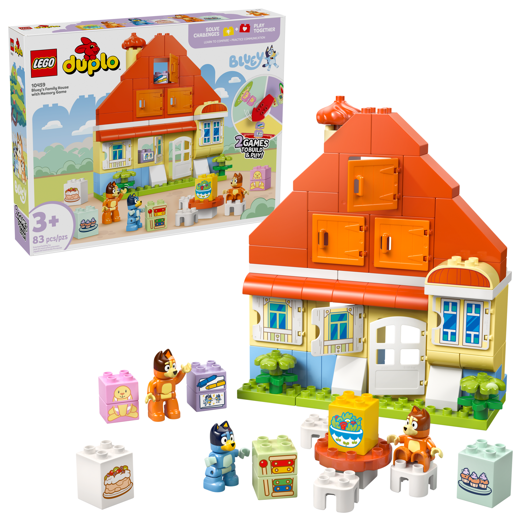 10459 DUPLO Bluey's Family House with Memory Game