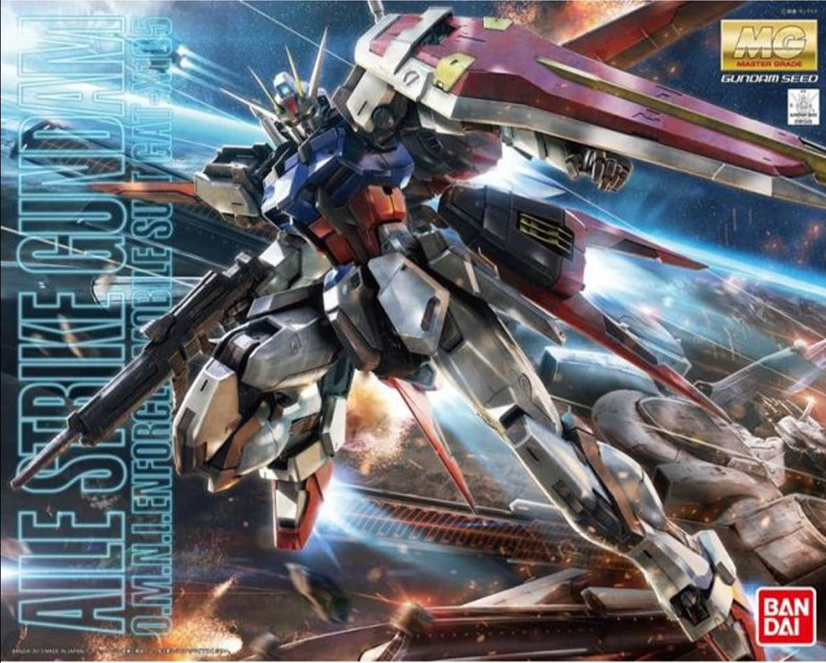 Mobile Suite Gundam SEED Destiny, MG, GAT-X105 Aile Strike Gundam (Ver.RM) 1:100 Scale Model Kit
