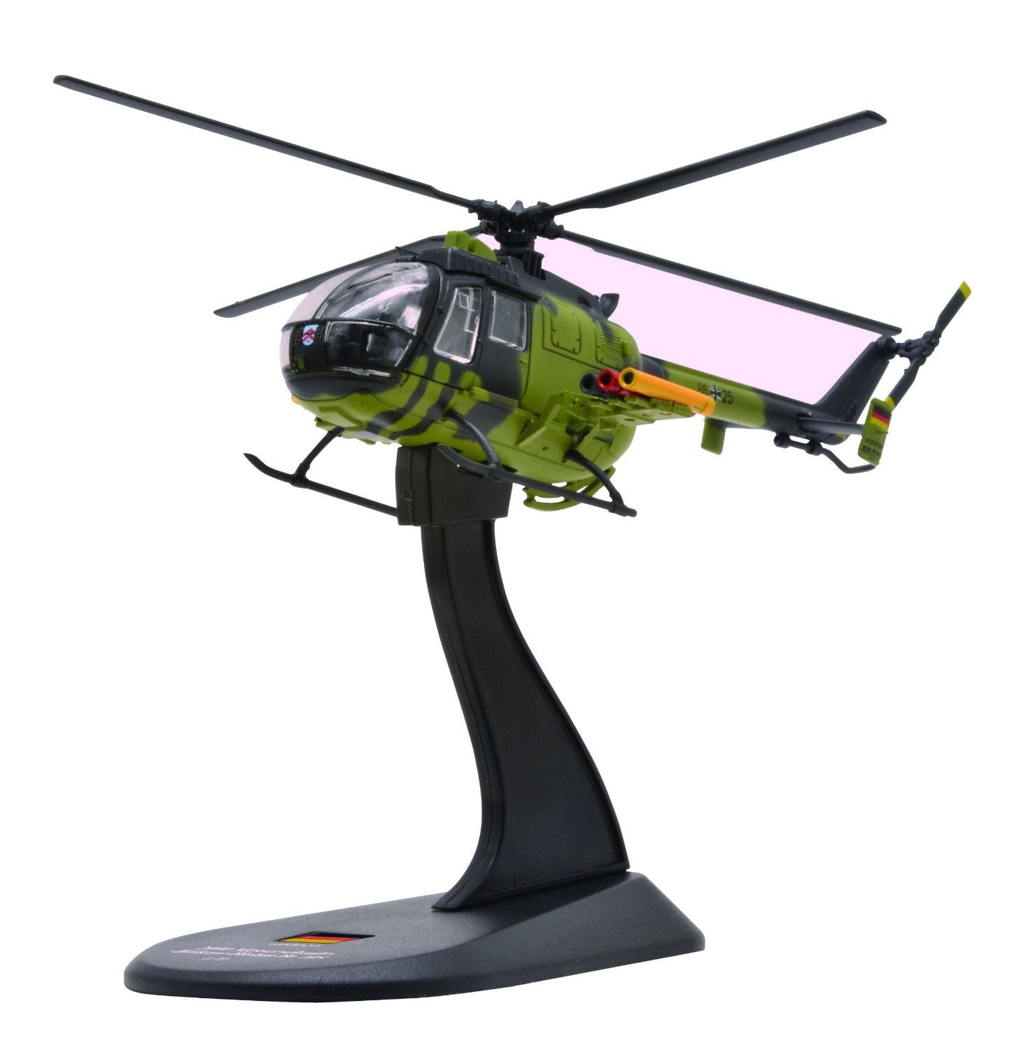 MBB BO 105 German Army 2000,  1:72 Sacle Model By Amercom
