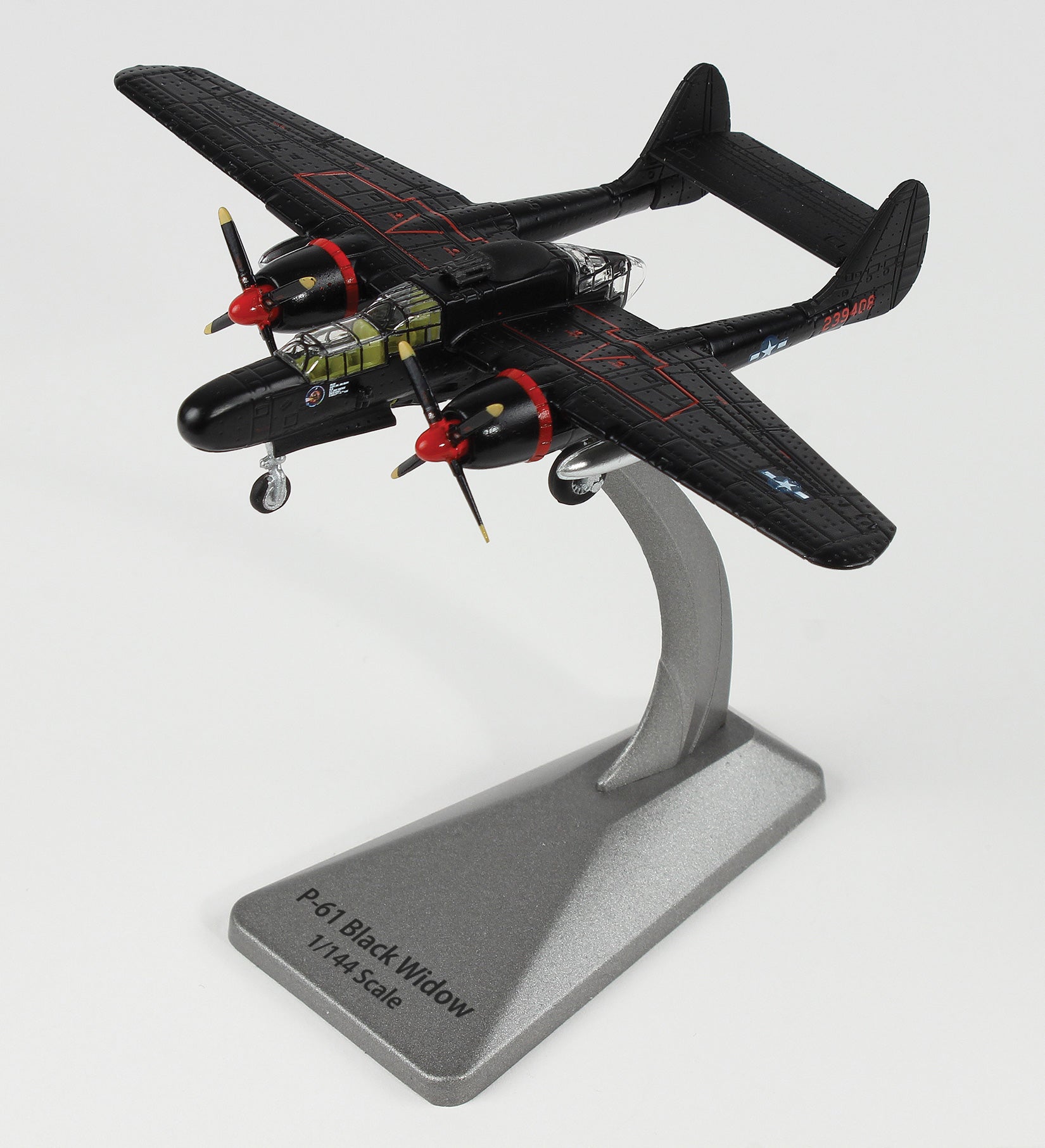 Northrop P-61B Black Widow "Lady In The Dark" 1:144 Scale Diecast Model