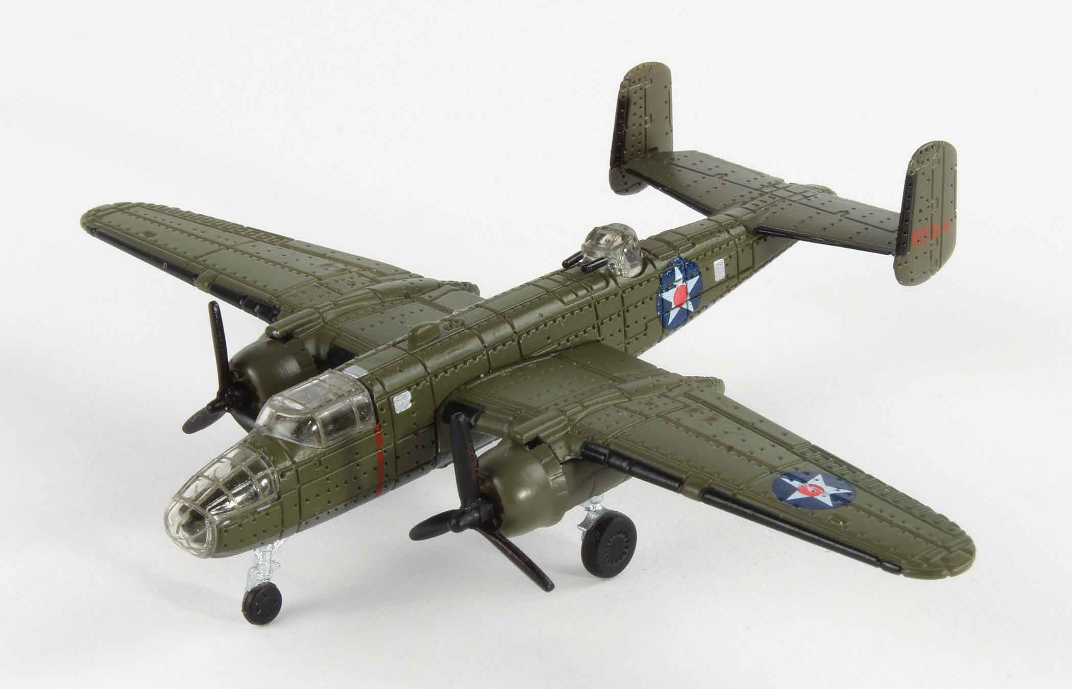 North American B-25B Mitchell Doolittle Raid 1942, 1:200 Scale Diecast Model