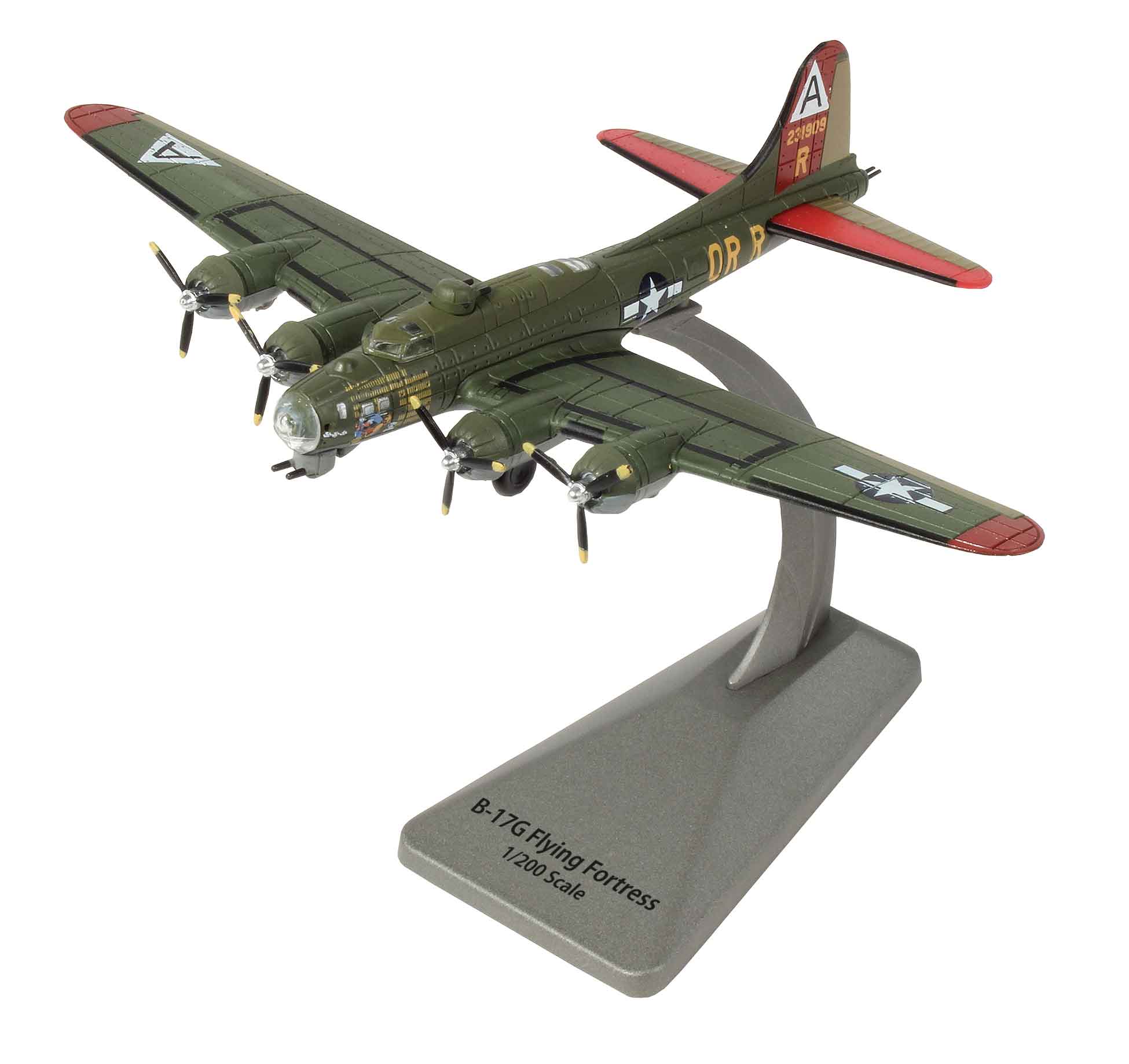 Boeing B-17 Flying Fortress “Nine-O-Nine” 1:200 Scale Diecast Model